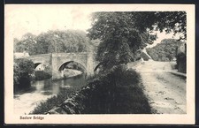 Postcard Baslow, Bridge 