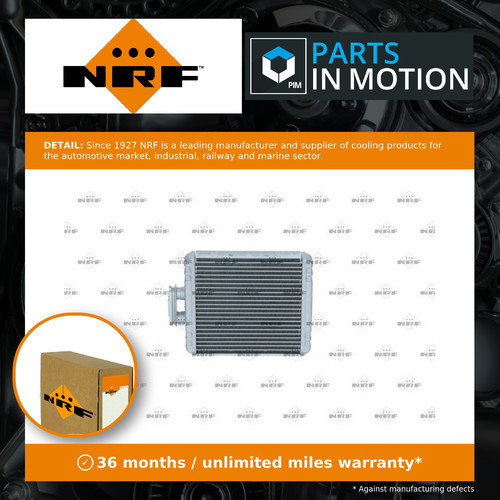Heater matrix fits polo - fits, vw