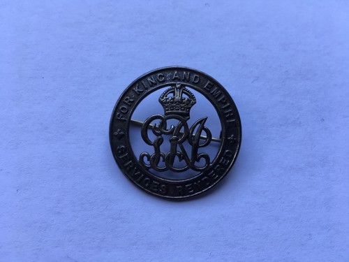 Cww1 vintage services rendered - cww1,
