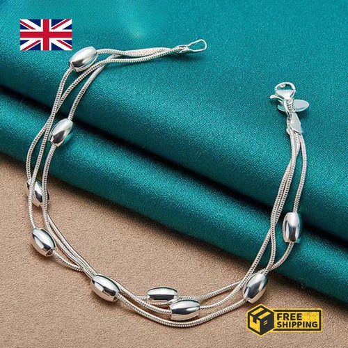 925 sterling silver bracelet - silver,