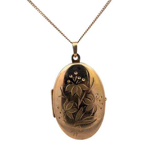 9ct yellow gold - , pendant