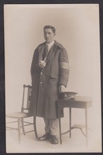 VINTAGE POSTCARD WOUNDED