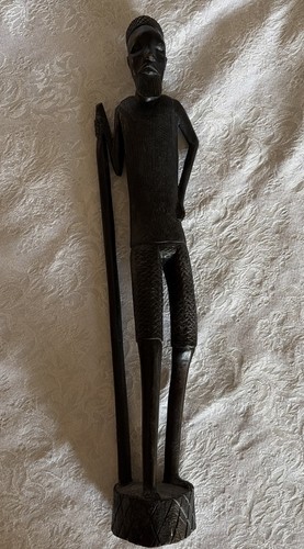 Antique african ebony patina - african,