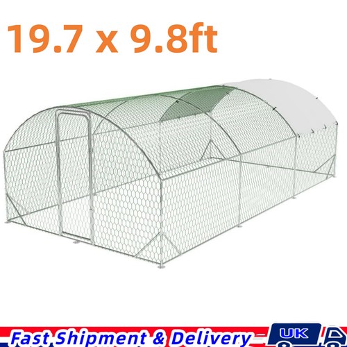 6x3m walk chicken run - walk, coop
