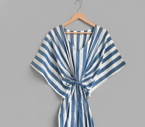 Indian blue handmade cotton - indian,
