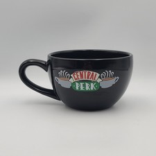 Central Perk Large Black Mug 550ml Friends TV Series, excellent condition.