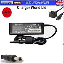 GENUINE ORIGINAL TOSHIBA LAPTOP CHARGER  19V *  2.37A 45W  With Power Lead