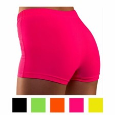 Ladies 80s Neon Hot Pants