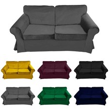 Velvet 2 seater Sofa Cover