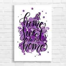 Cozy Home Sweet Home Purple