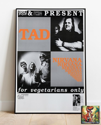 Nirvana tad 1989 tour - nirvana,