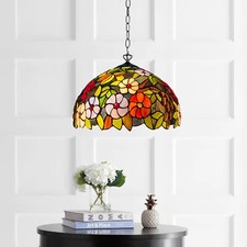 Tiffany Flowered Style Pendant