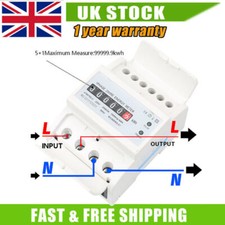Din Rail KWH Energy Meter 5