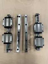 NSK H25 275mm  X 25mm Linear Guide Rails & Carriages. Heavy Duty For CNC Machine