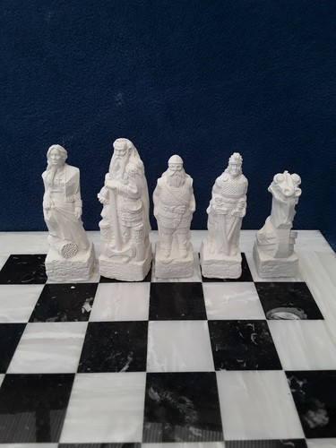 Viking chess set - chess, latex