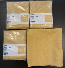 IKEA Gunva Cushion Cover 50 x 50 cm  gold  mustard  x 4