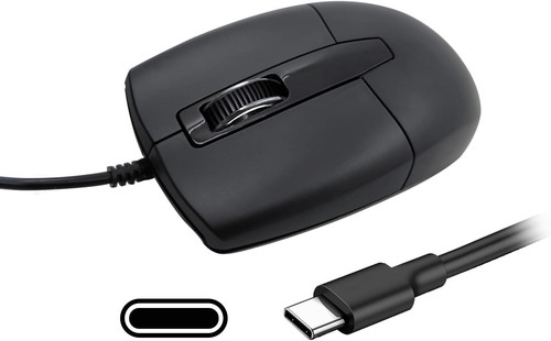 Usb wired mouse type - c,