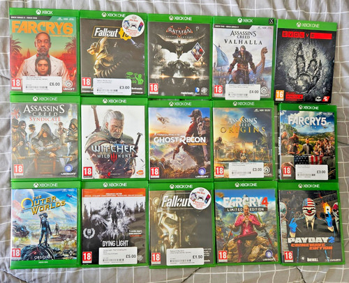 Xbox one games bundle - games,