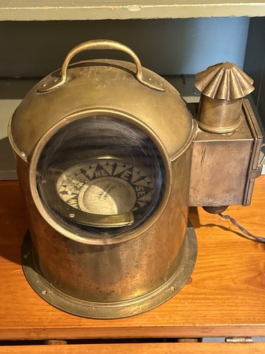 Antique brass ray and co - jw,