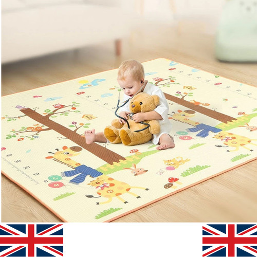 Foldable baby play mat extra - foldable,