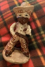 Vintage Ceramic Cowboy Figure