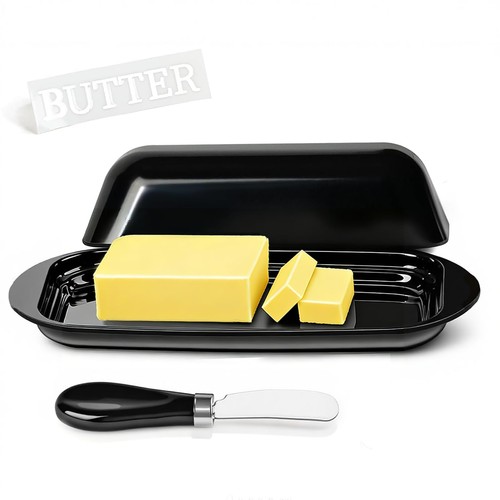Butter dish with lid - butter,