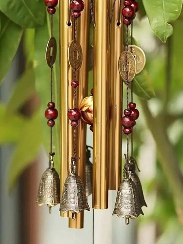 Large metal wind chimes - large,