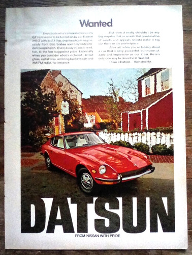1972 datsun 240 - 240-z, coupe