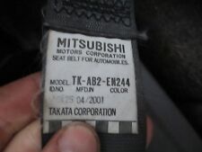mitsubishi shogun mk3 left seat belt SWB 99- 06 pajero  tk-ab2-en244  3 door
