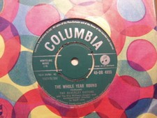 Beverley Sisters – The Whole Year Round 1960 7” Columbia DB 4523