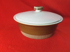 Poole Pottery Choisya Olive Green : Lidded Serving Dish / Casserole