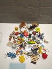 Massive Random Keyrings Bundle 80s 90s Various TV Sports Kids Cartoons Etc