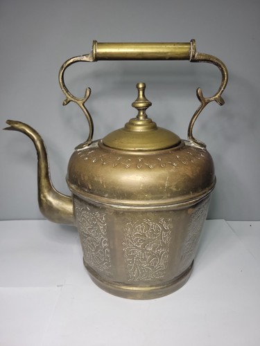 Vintage moroccan brass majmar - moroccan,