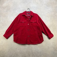 Lacquer Red Zara Corduroy