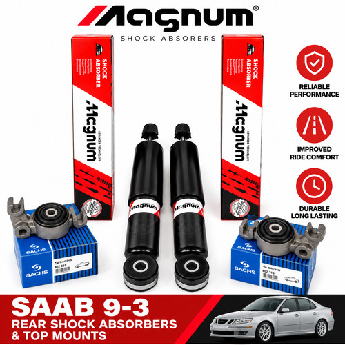 For saab rear shock - saab, 9-3