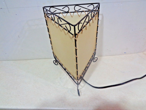 Triangular table bedside lamp - table/bedside,