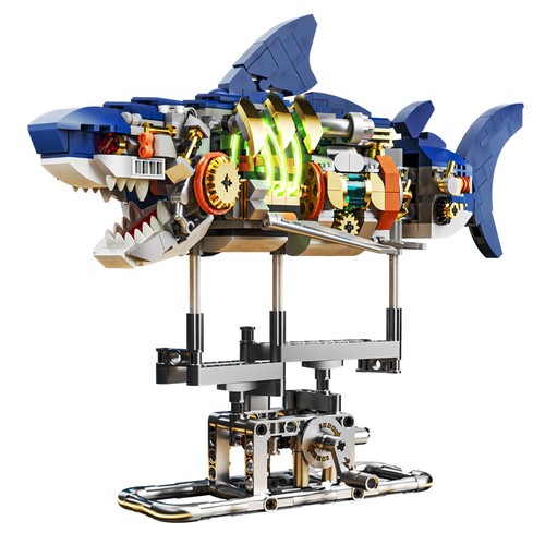 687 pcs mechanical - pcs, shark