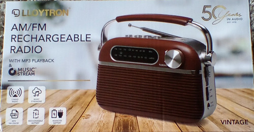 Lloytron vintage rechargeable - lloytron,
