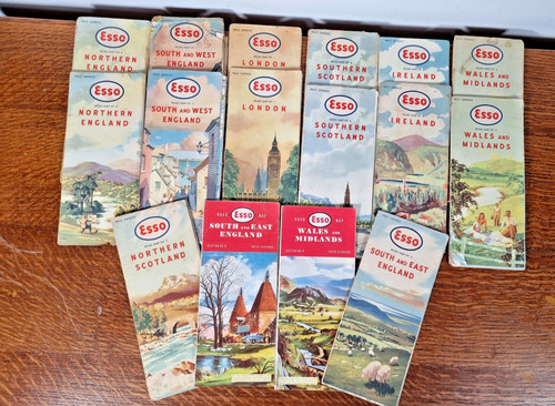 Bundle vintage esso - bundle, x