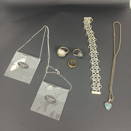 Job lot sterling silver - job,