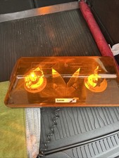  Lucas twin spinning Beacon 12v halogen Light Recovery /Magnetic  fully working 