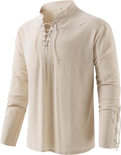Men pirate shirt - men's, medieval