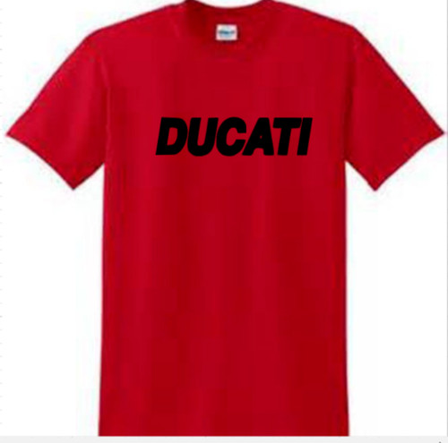 Ducati red quality shirt - red, t
