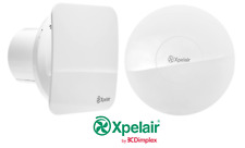 Xpelair Bathroom Extractor Fan with Timer Pullcord Humidistat - Simply Silent