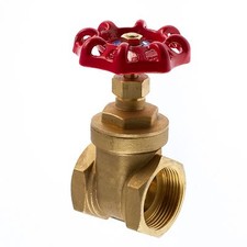 Brass Gate Valves  :   Sizes 1/2" to 4" BSP