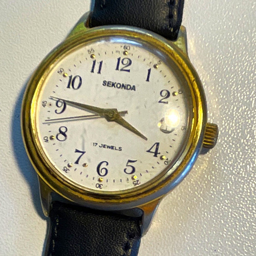 Vintage sekonda 17jewel - sekonda,