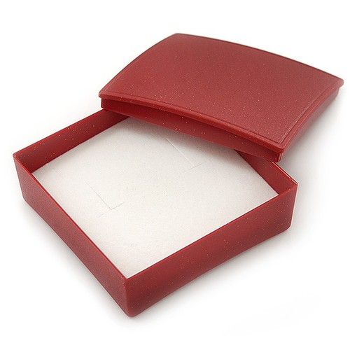 Glitter red earrings brooch - glitter, earrings/