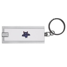 Cute bat flying led keyring - 'cute, flying'