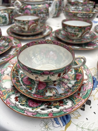 Antique chinese decorated - decorated, hong