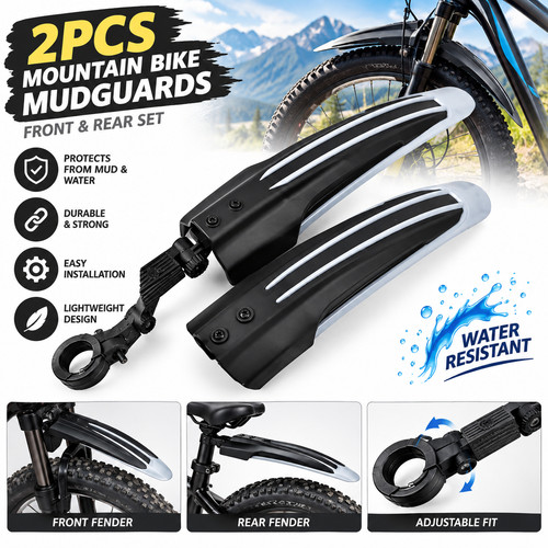 2pcs mountain bike - bike, mudguards